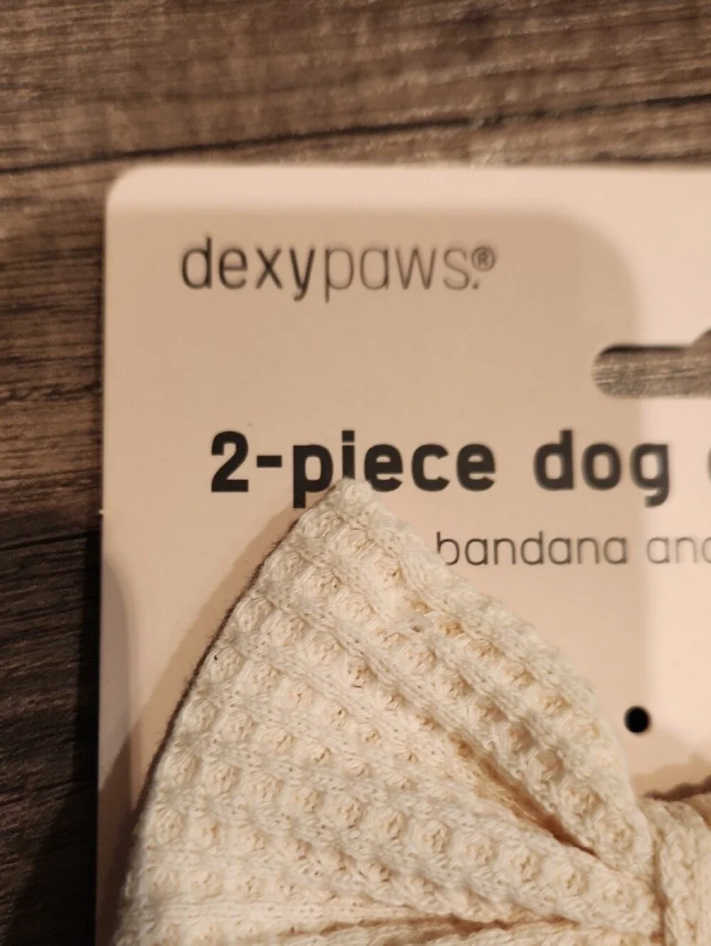 NWT Dexypaws 2pc Dog Accesory Set Bandana & Bow